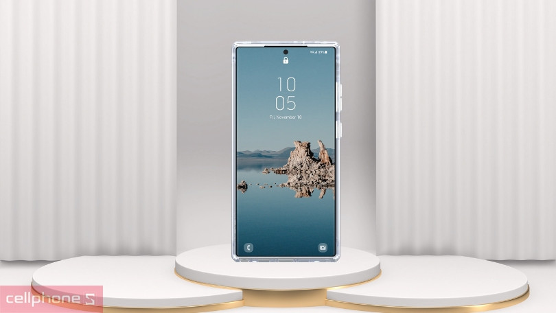Ốp lưng Samsung Galaxy S23 Ultra UAG Plyo Pro Ice – Trong suốt thẩm mỹ, bảo vệ ưu trội