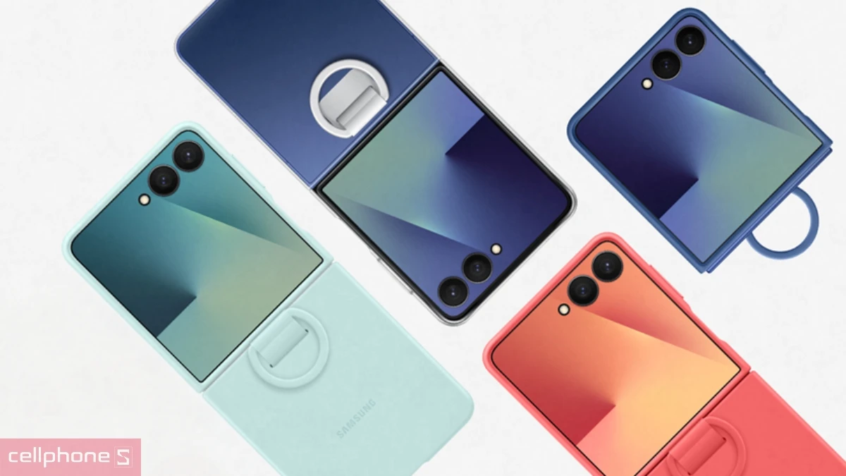Khả năng bảo vệ ốp lưng Samsung Galaxy Z Flip7 Silicone kèm vòng chính hãng