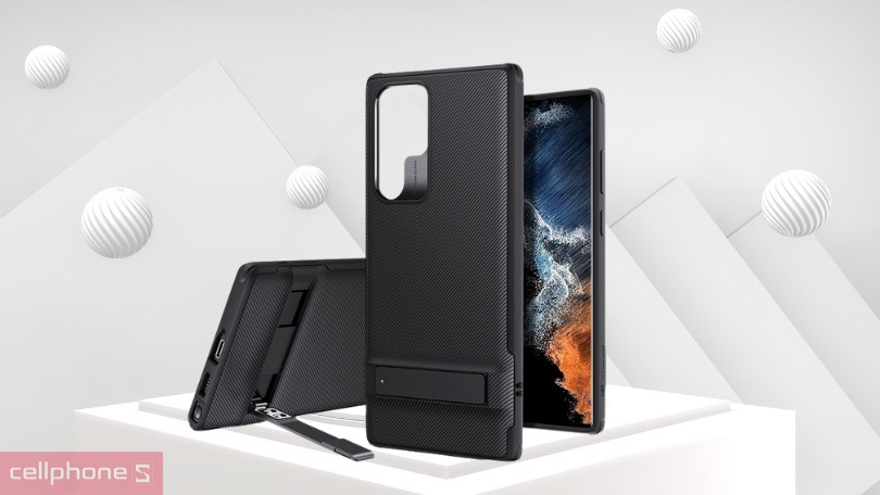 Thiết kế ốp lưng Samsung Galaxy S22 Ultra ESR Airshield Boost