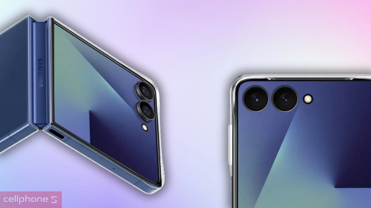 Ốp lưng Samsung Galaxy Z Flip7 trong suốt chính hãng - Bảo vệ tối ưu và thiết kế ôm sát