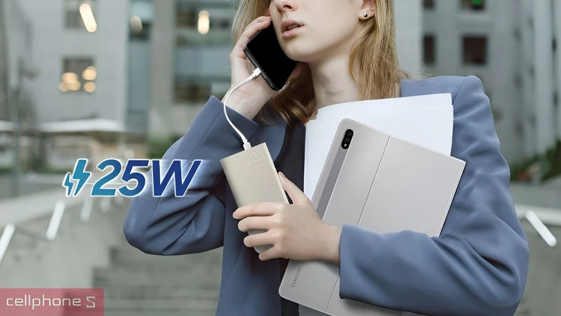 Sạc dự phòng Samsung 10000mAh 25W EB-P3400XUEGWW