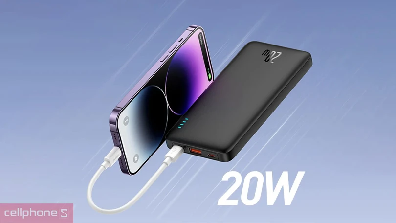 Pin sạc dự phòng Baseus Airpow Fast Charge 20000mAh 20W – Năng lượng dồi dào, sạc nhanh tức thì