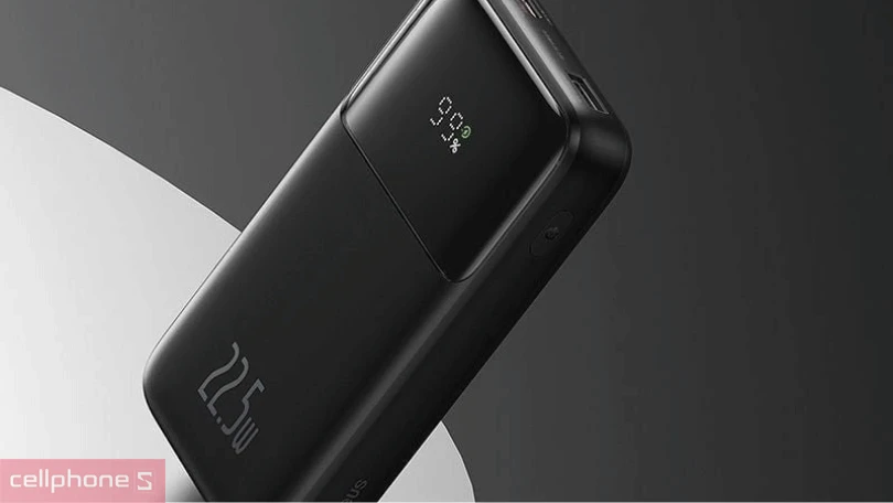 Dung lượng pin sạc dự phòng Baseus Comet 20000mAh 22.5W kèm cáp Lightning To Type C