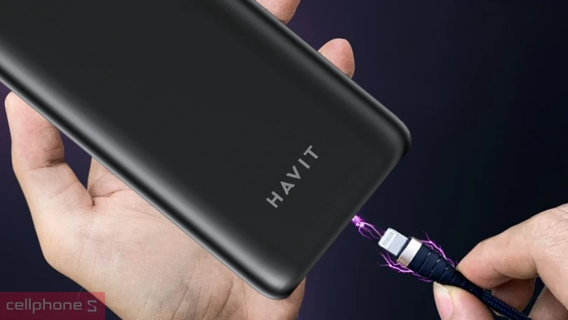 Sạc dự phòng HAVIT PPT932 10.000 mAh - Thiết kế nhỏ gọn, tối giản