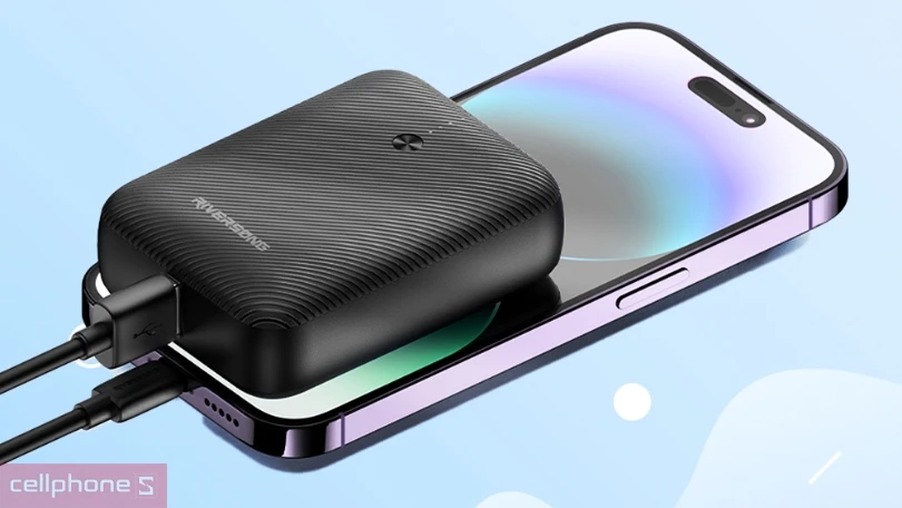 Pin dự phòng Riversong Vision 10 Mini PD 10000mAh 20W PB33