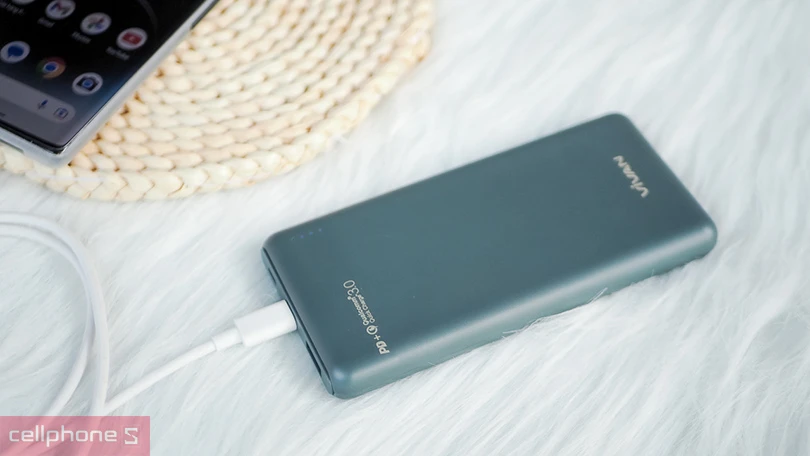 Pin sạc dự phòng Vivan QC 3.0 & PD 18W 10.000 mah – Thiết kế nhỏ gọn, sạc nhanh tiện lợi