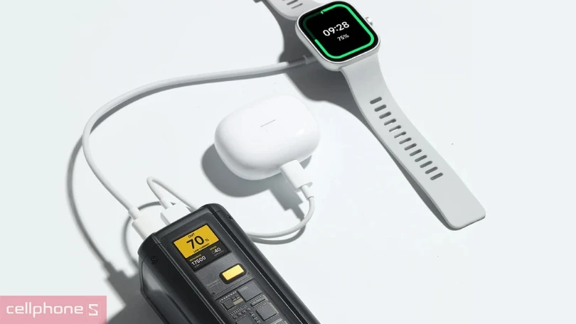 Dung lượng Pin dự phòng Xiaomi Hypercharge 25000mAh 212W