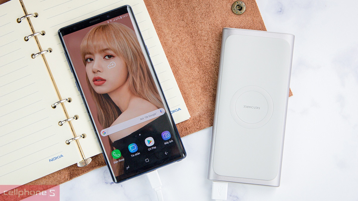 Pin dự phòng Samsung không dây 10000 mAh EB-U1200