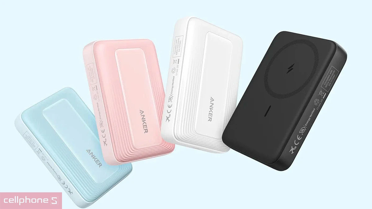 Pin sạc dự phòng Magnetic Anker Zolo 1C 10000mAh 15W 