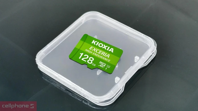 Thẻ nhớ MicroSD Kioxia High Endurance 128GB - Lưu trữ mọi dữ liệu nhanh chóng