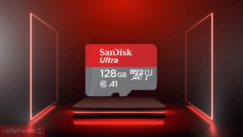 Thẻ nhớ MicroSDXC Sandisk Ultra A1 128GB 140MB/s
