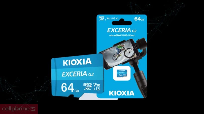 Tính năng thẻ nhớ MicroSD KIOXIA Exceria CL10 G2 128GB