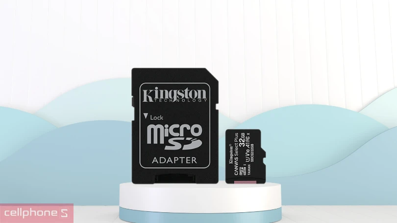 Thẻ nhớ microSD Kingston Class 10 32GB (Adapter) - Tốc độ đọc, ghi ấn tượng