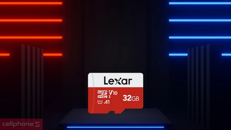 Đánh giá thẻ nhớ Lexar MicroSDHC 32GB U1 V10 A1