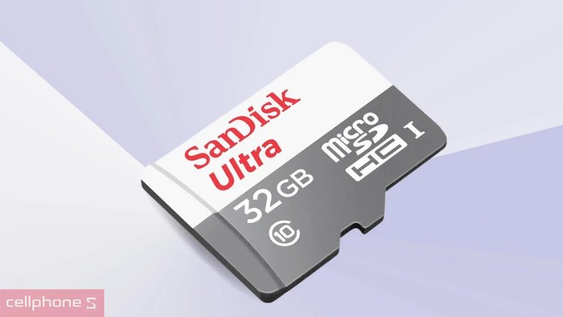 Dung lượng thẻ nhớ SDHC SanDisk Class 10 100MBS 32GB