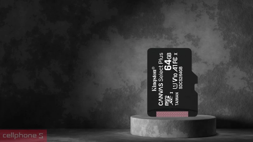 Độ bền thẻ nhớ MicroSD Kingston Class 10 non adapter 64GB