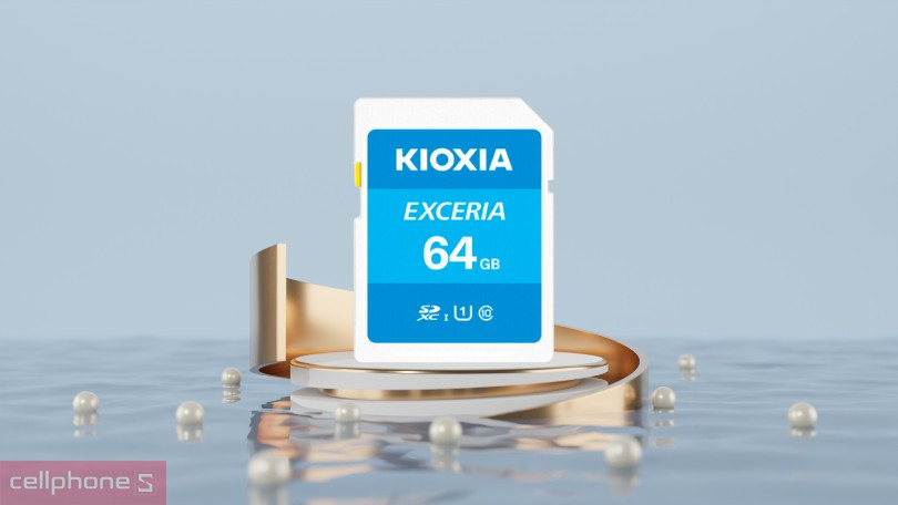 Tính năng thẻ nhớ SD Kioxia Exceria 100MBS 64GB