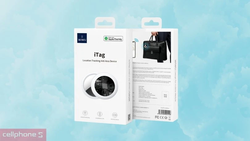 Thời lượng pin của thiết bị định vị WiWU iTag WT-01