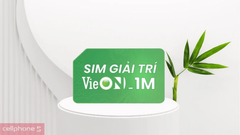Sim Data 4G Vietnamobile VieOn 10GB/ngày (thành phẩm)
