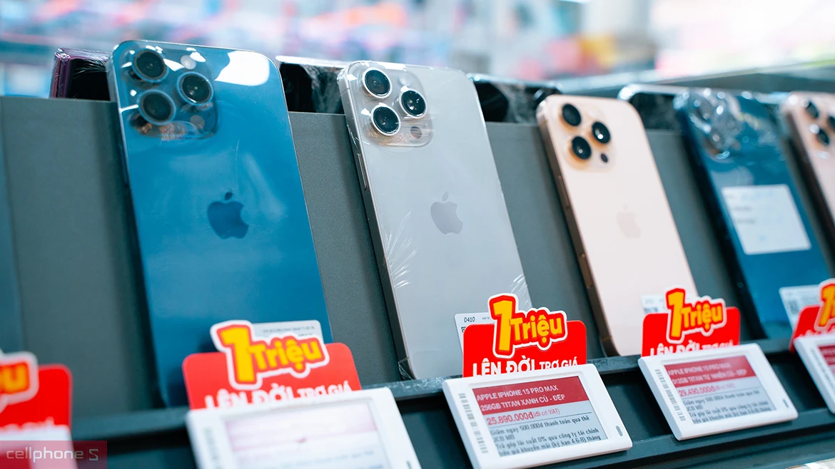 Thanh lý điện thoại iPhone cũ