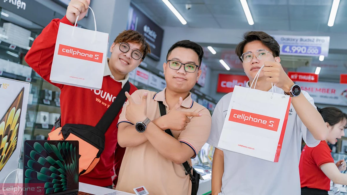 Định giá máy cũ 100% nhận quà tại CellphoneS