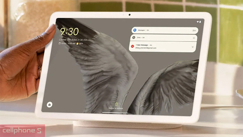 Google Pixel Tablet - Tối ưu màn hình, cáp sạc, hiệu năng