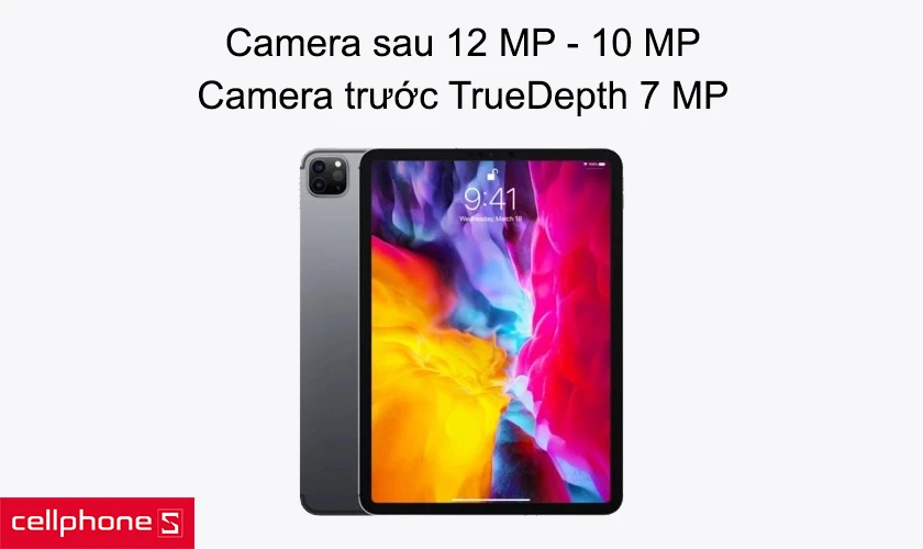 Camera sau 12 MP - 10 MP, Camera trước TrueDepth 7 MP