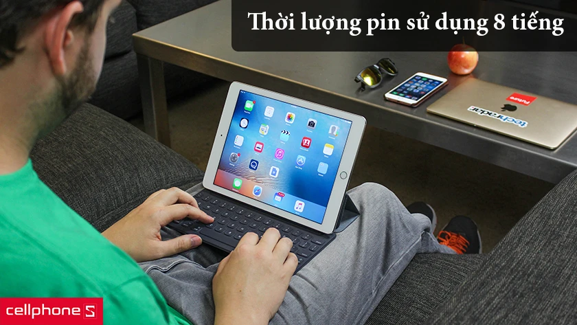 Thời lượng pin 8 tiếng