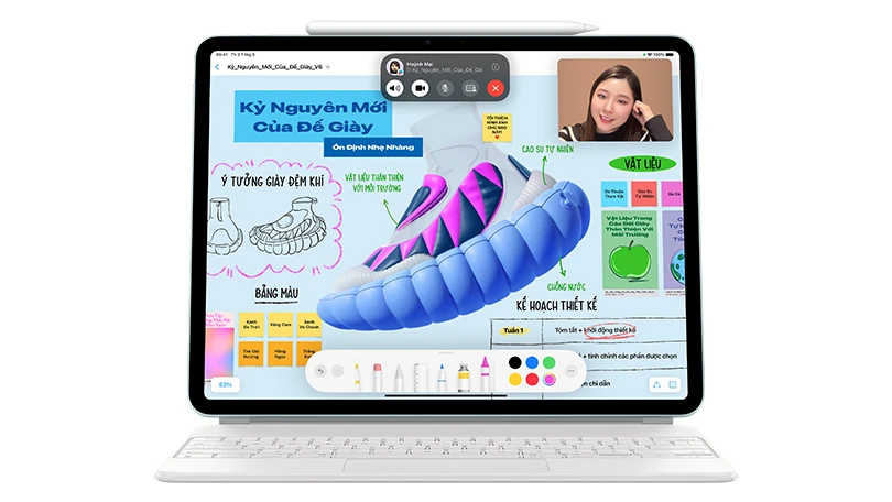 Kết nối máy tính bảng iPad Air 6 M2 13 inch