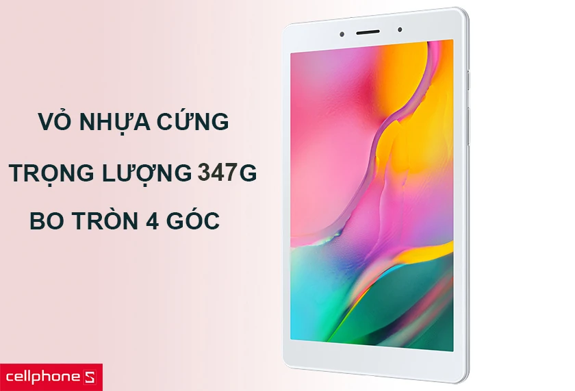 Thiết kế mỏng nhẹ, tinh tế với vỏ nhựa bền bỉ và trọng lượng 289g