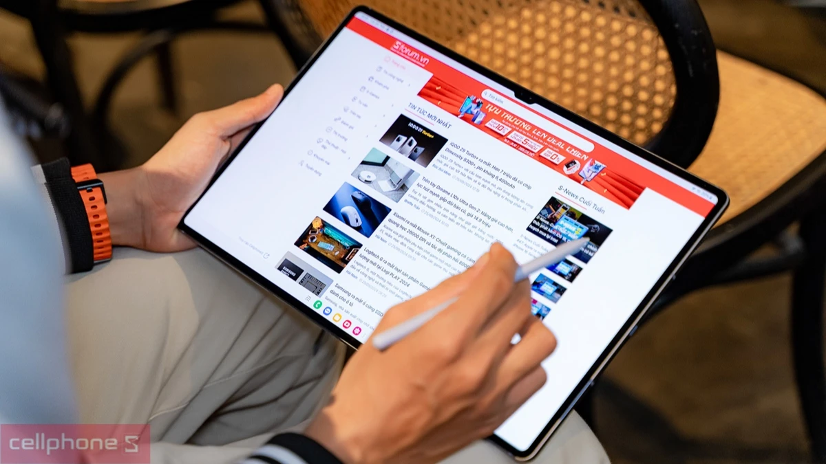 Hiệu năng xử lý vượt trội của máy tính bảng Samsung Galaxy Tab S11 Ultra