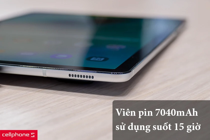 viên pin dung lượng ấn tượng 7040mAh