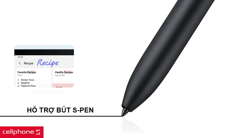 Đáp ứng nhu cầu sáng tạo với bút S-Pen, cùng sự hỗ trợ của bàn phím rời