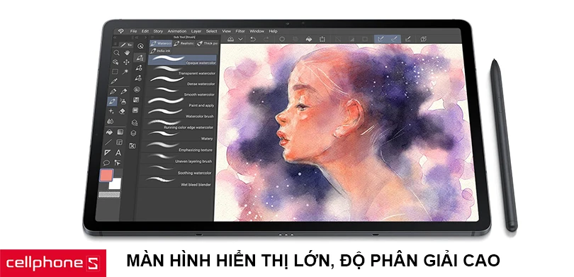 Màn hình hiển thị siêu lớn, độ phân giải cao