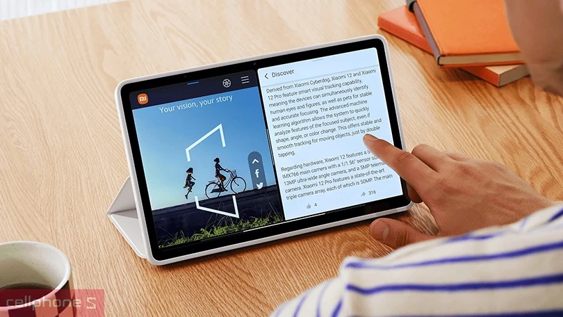Các tính năng hiện đại đi kèm của máy tính bảng Xiaomi Redmi Pad 2 Wifi