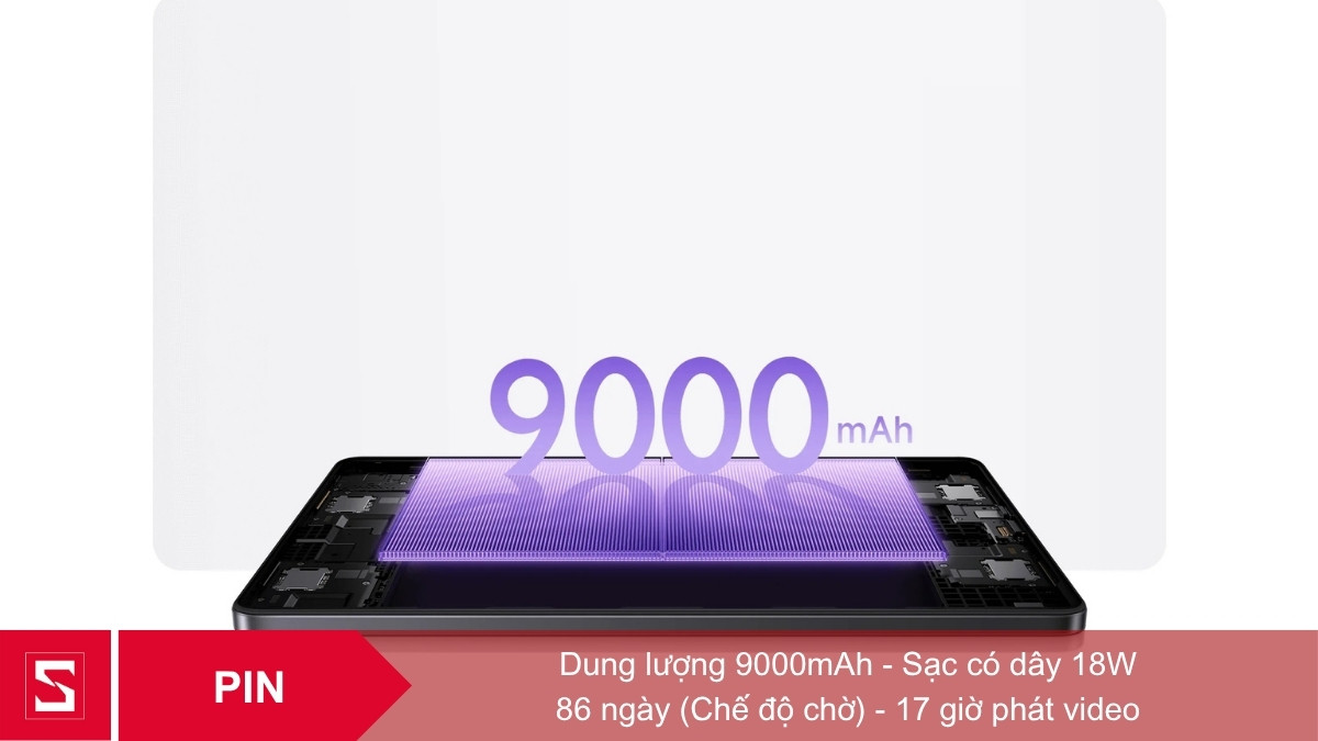 Xiaomi Redmi Pad 2 WiFi siêu bền, pin 9000mah, quà 2tr
