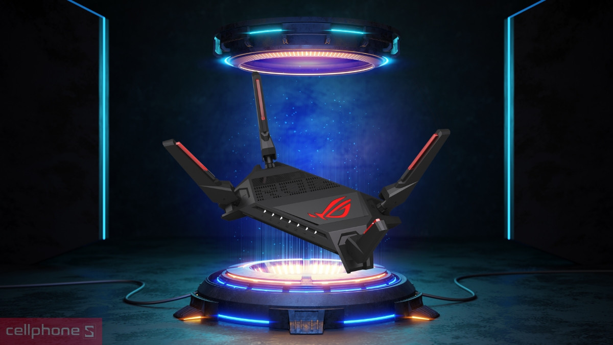 Tốc độ truyển tải ấn tượng của Router Wifi 6 Asus Rog Rapture GT-AX6000
