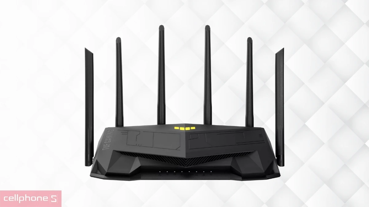 router Wifi 6 Asus TUF Gaming AX6000mang lại độ phủ sóng rộng khắp