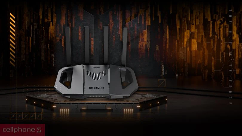 Tốc độ truyền tải của router Wi-Fi 7 ASUS TUF Gaming BE3600