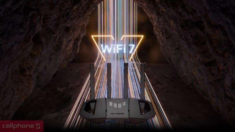 Khả năng, phạm vi kết nối của router Wi-Fi 7 ASUS TUF Gaming BE3600