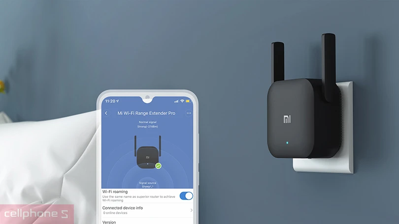 Thiết bị kích sóng Wifi Xiaomi Mi Wifi Range Extender Pro