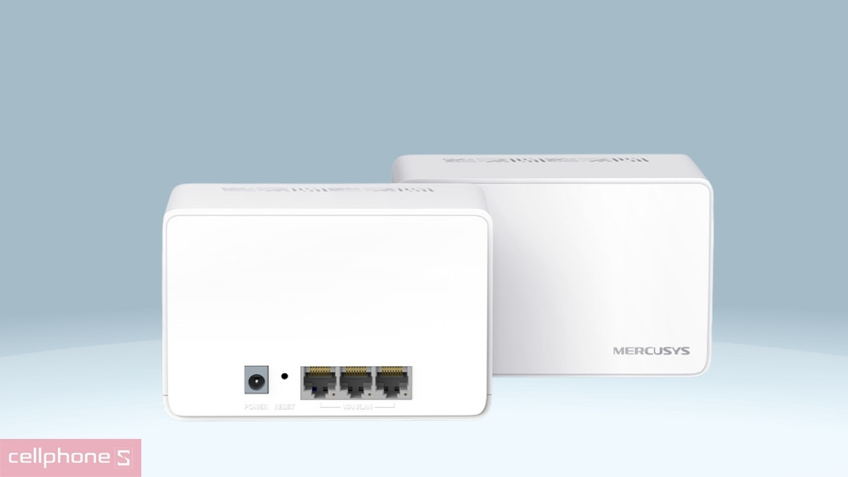 Phạm vi phủ sóng của hệ thống Mesh Wifi 6 AX3000 Mercusys Halo H80X (2 Pack)