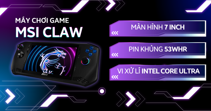 Máy chơi game MSI Claw - 1
