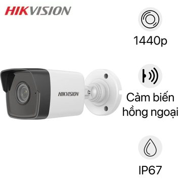 Camera IP Hikvision trụ DS-2CD1043G0-IUF 4MP