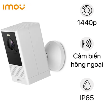 Camera IP WiFi sử dụng pin IMOU 2K IPC-B46LP 4MP