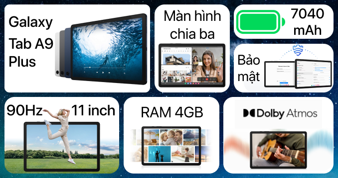 Samsung Galaxy Tab A9+ WIFI 4GB 64GB