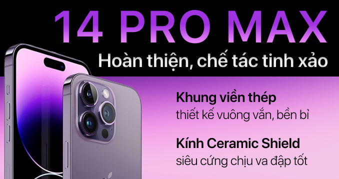 iPhone 14 Pro Max 256GB chính hãng, giá ...