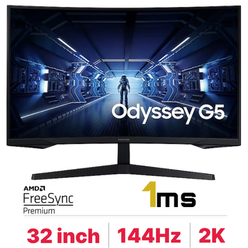 Màn hình cong Samsung Odyssey G5 32 inch LC32G55TQWEXXV