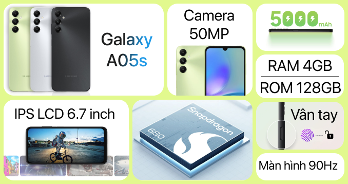 Samsung Galaxy A05S 4GB 128GB