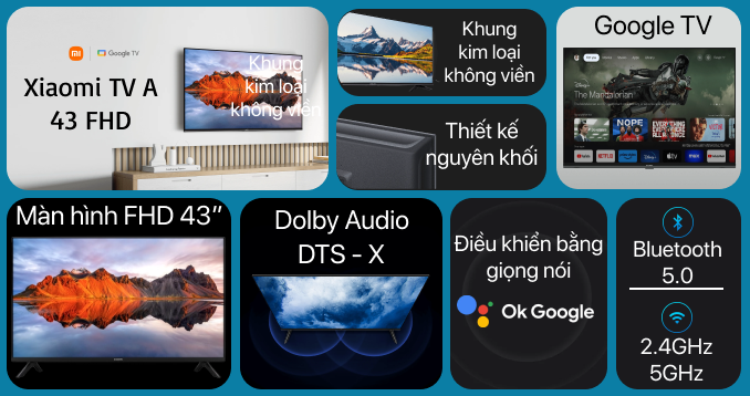 Tivi Xiaomi A 43 inch Full HD